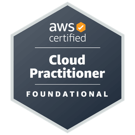 Badge AWS Certified Cloud Practitioner